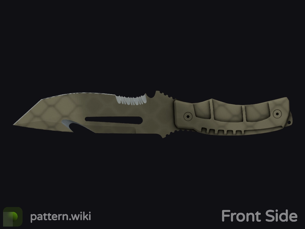 Survival Knife Safari Mesh seed 615