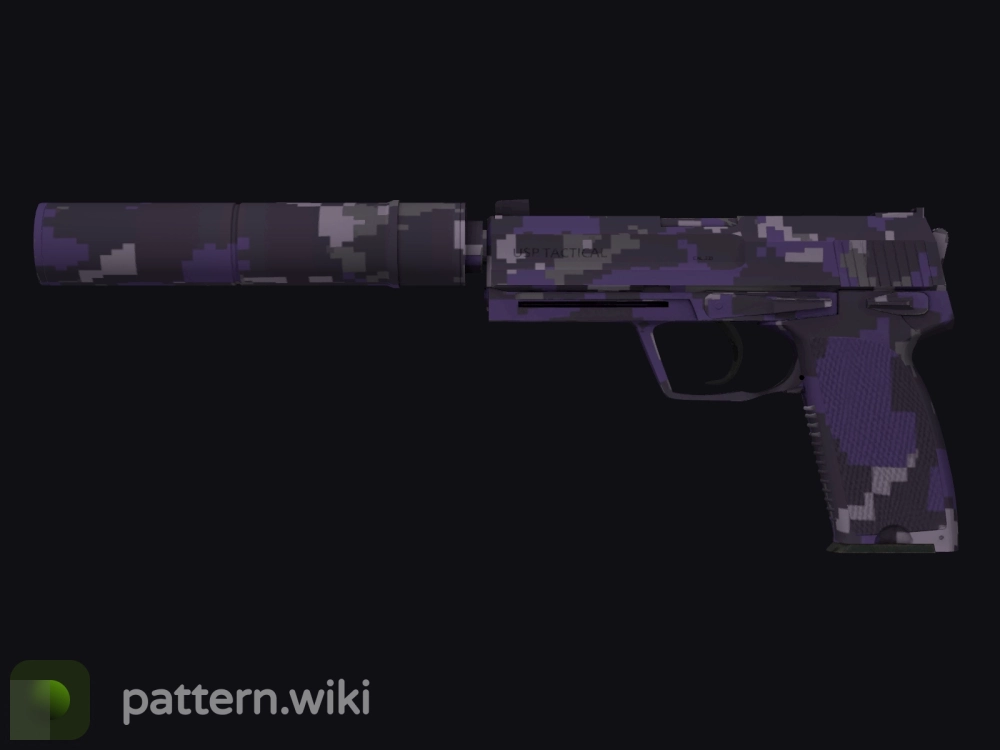 USP-S Purple DDPAT seed 268