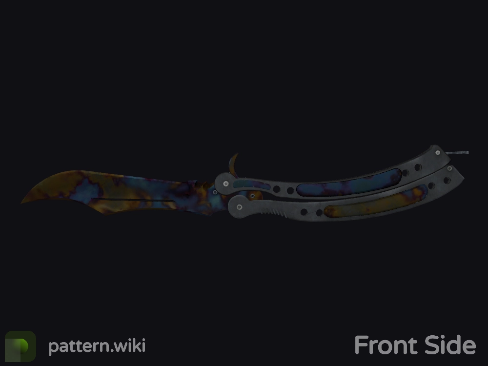 Butterfly Knife Case Hardened seed 863