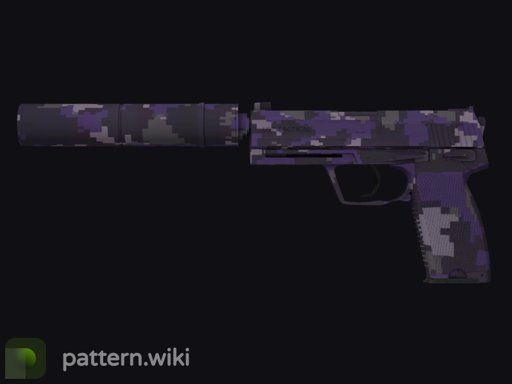 USP-S Purple DDPAT seed 538