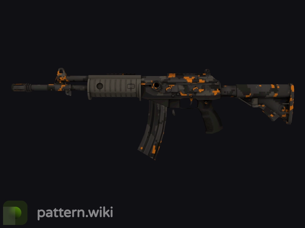 Galil AR Orange DDPAT seed 553