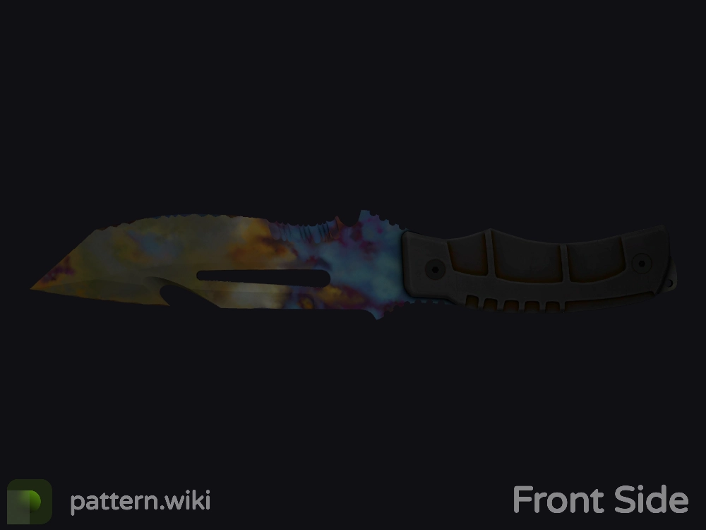 Survival Knife Case Hardened seed 76