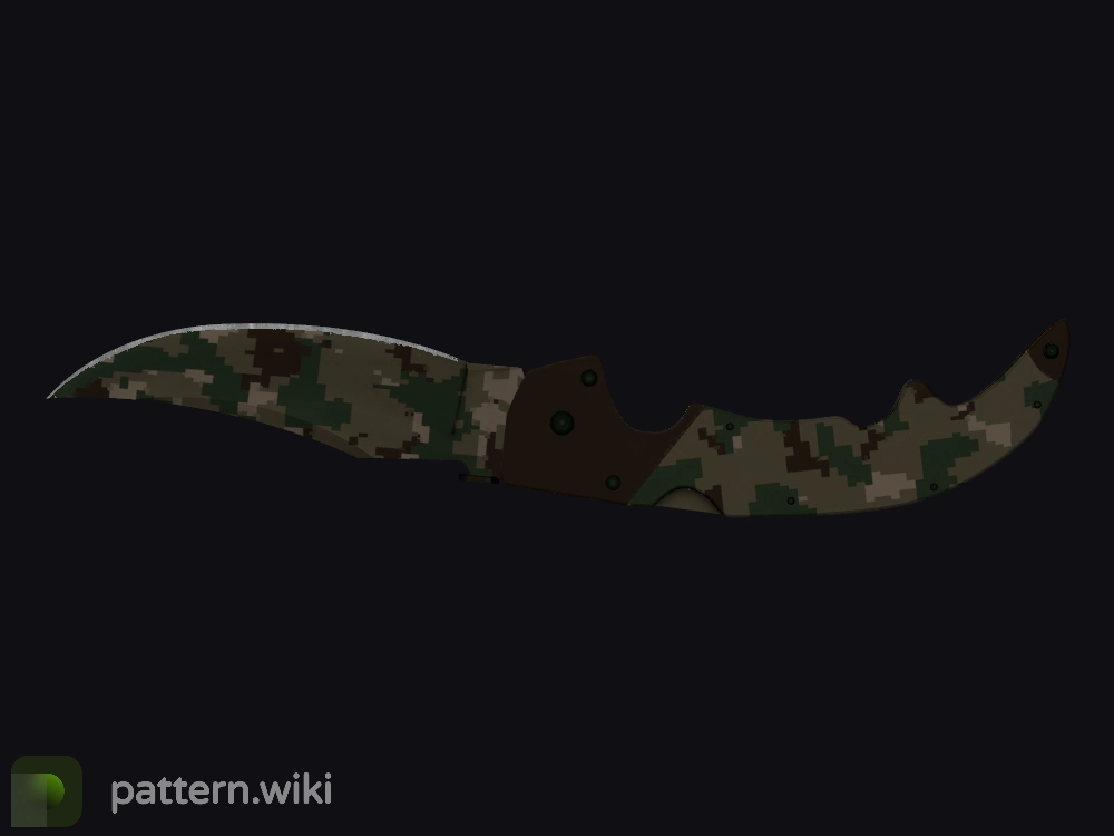 Falchion Knife Forest DDPAT seed 557