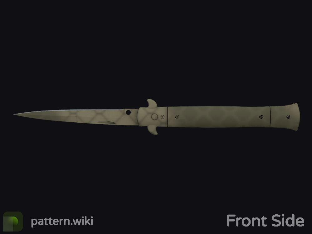 Stiletto Knife Safari Mesh seed 353