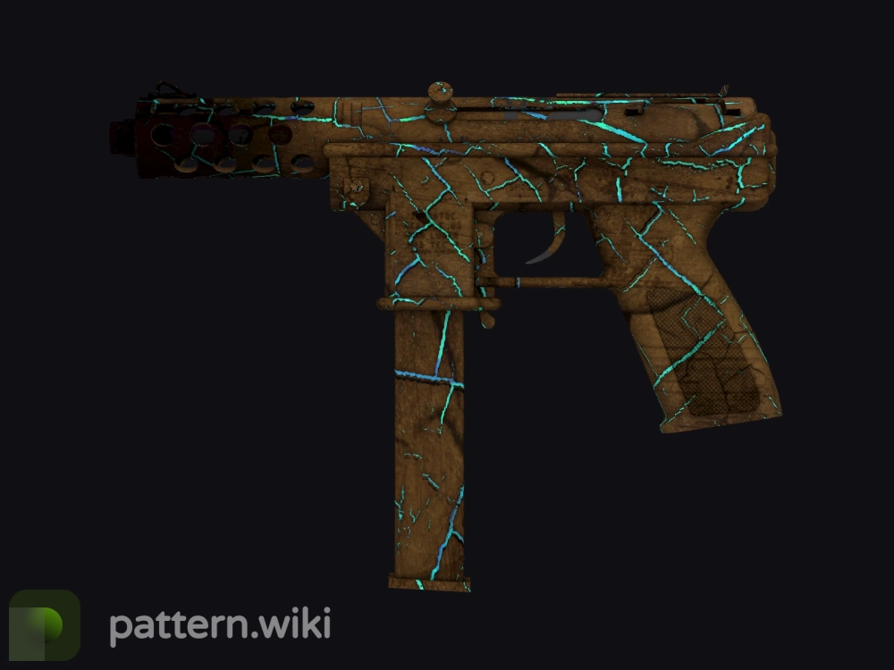 Tec-9 Cracked Opal seed 984