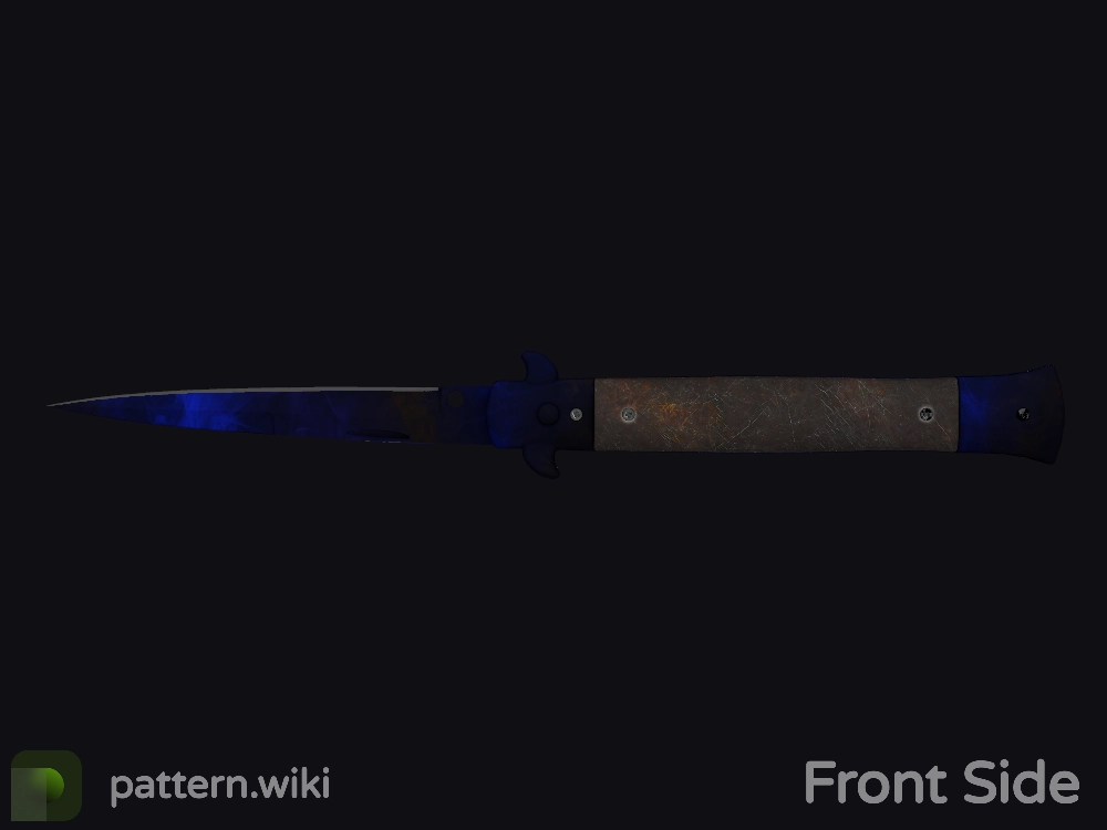 Stiletto Knife Doppler seed 744