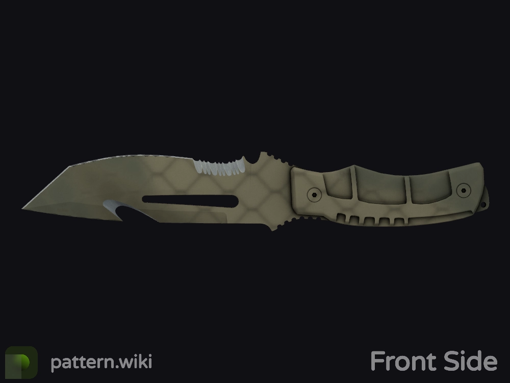 Survival Knife Safari Mesh seed 796