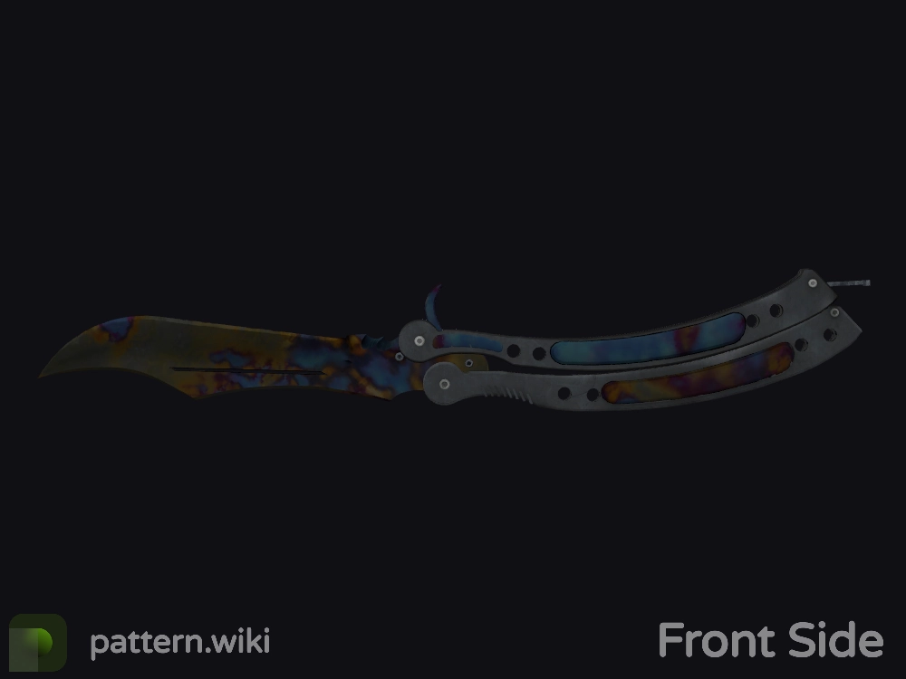 Butterfly Knife Case Hardened seed 715