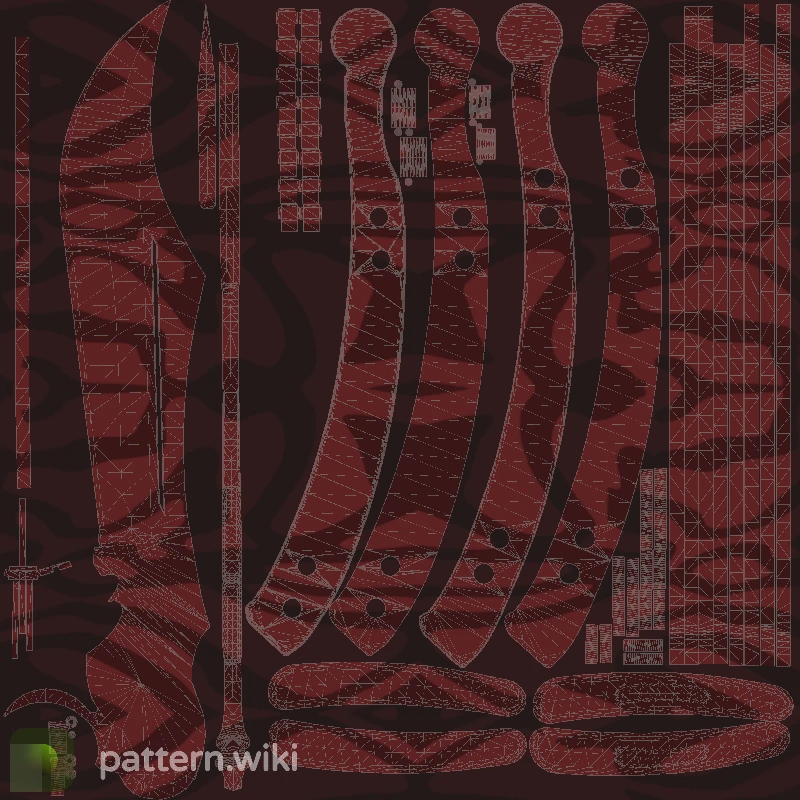 Butterfly Knife Slaughter seed 996 pattern template