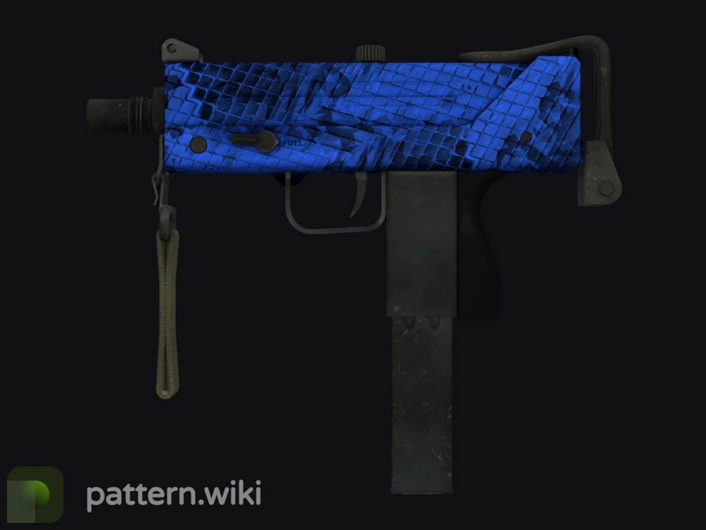 MAC-10 Lapis Gator seed 634