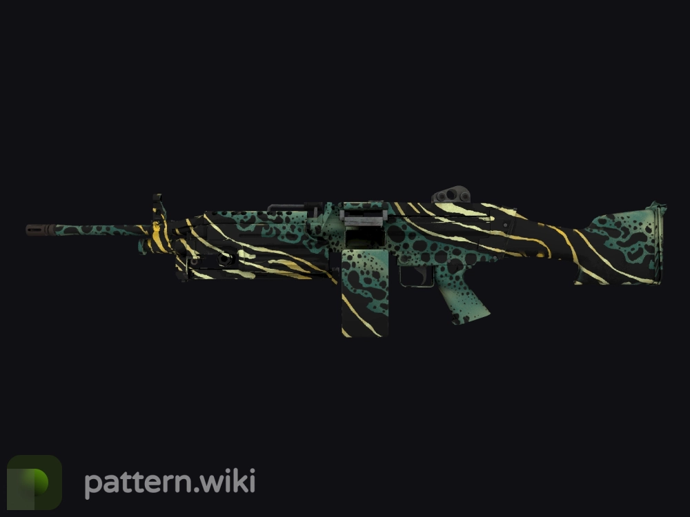 M249 Emerald Poison Dart seed 168