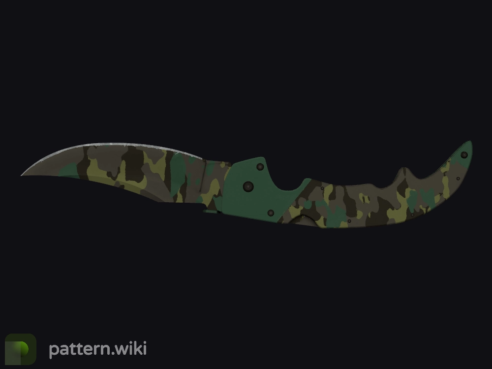 Falchion Knife Boreal Forest seed 41