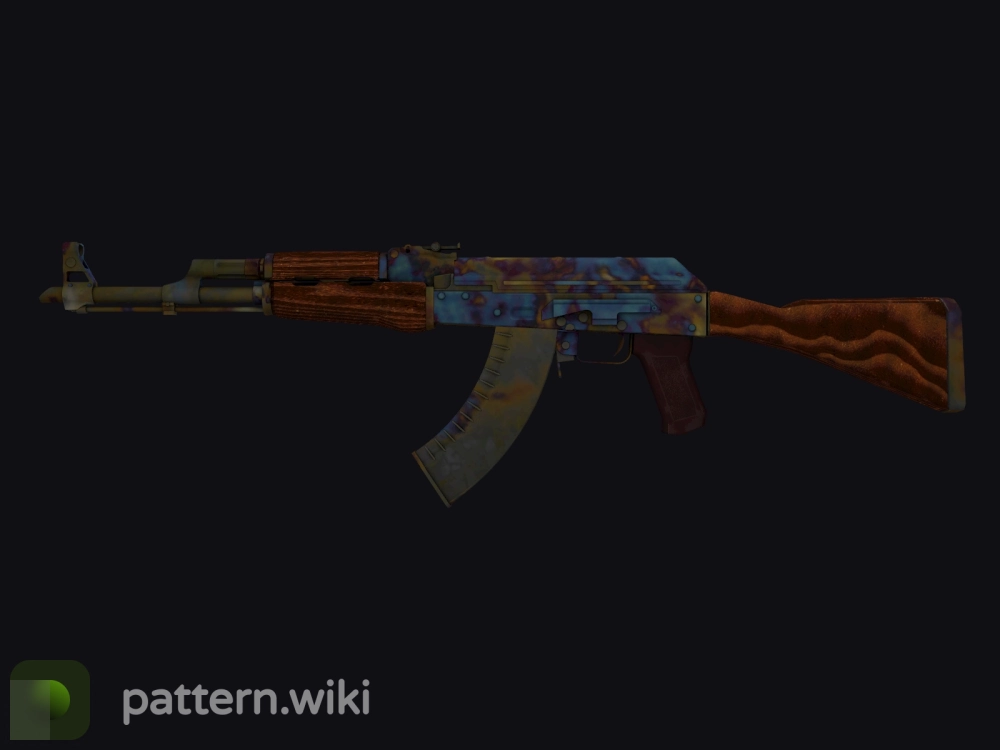 AK-47 Case Hardened seed 284