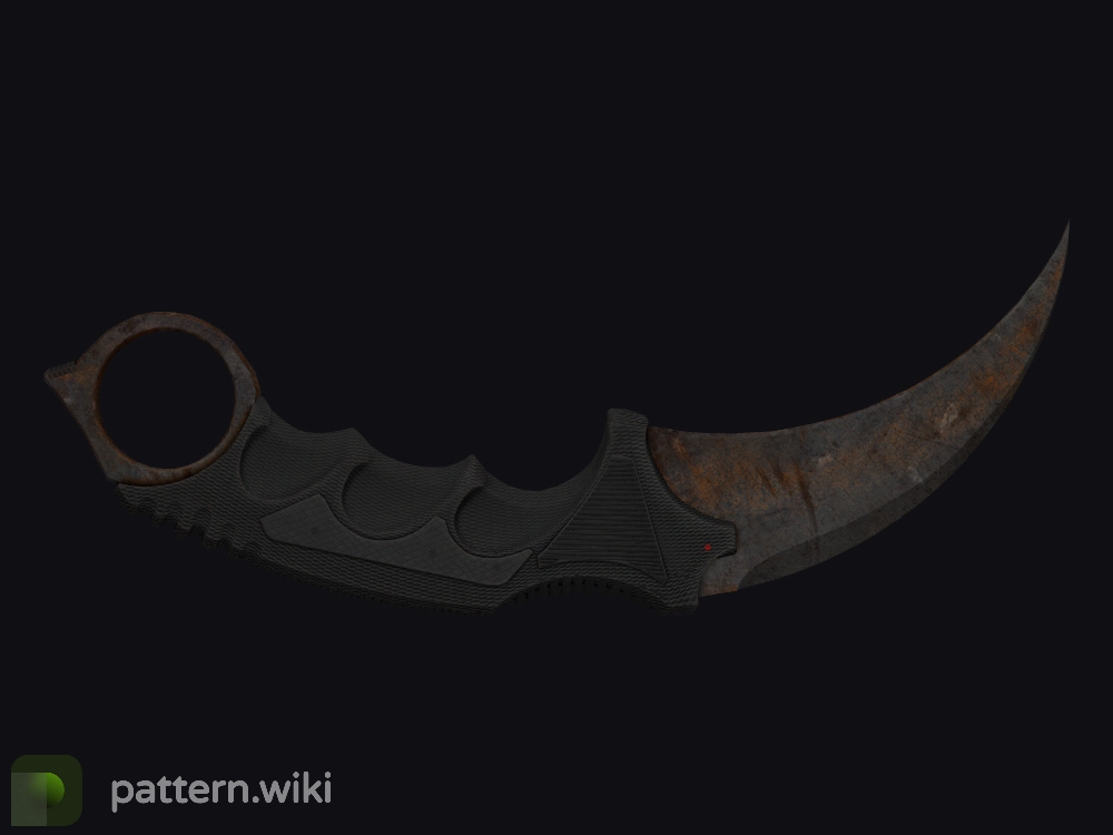 Karambit Rust Coat seed 24