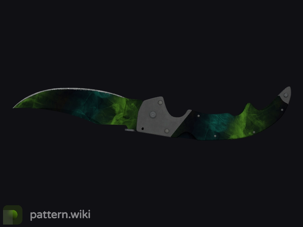 Falchion Knife Gamma Doppler seed 854