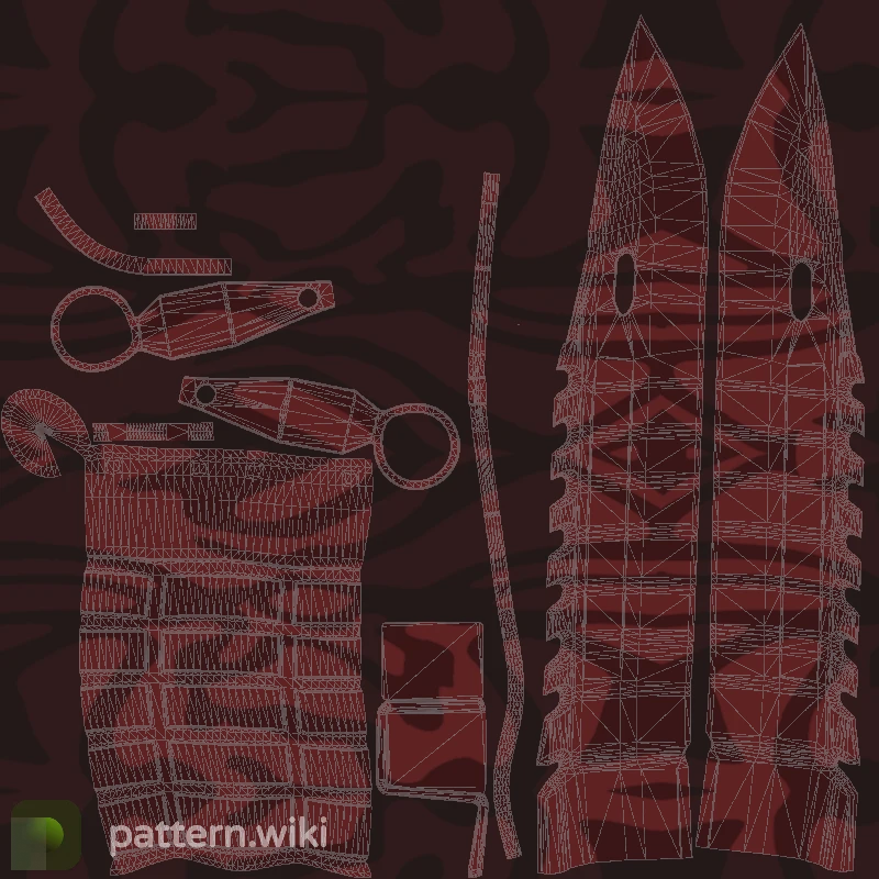 M9 Bayonet Slaughter seed 127 pattern template