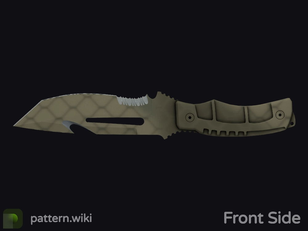 Survival Knife Safari Mesh seed 24