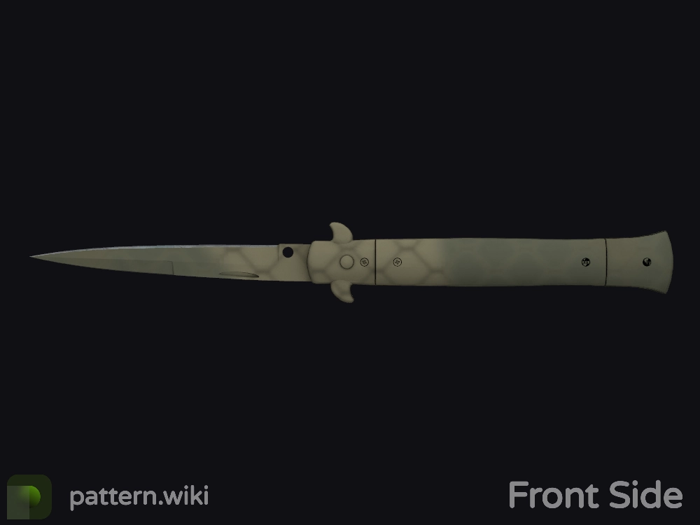 Stiletto Knife Safari Mesh seed 814