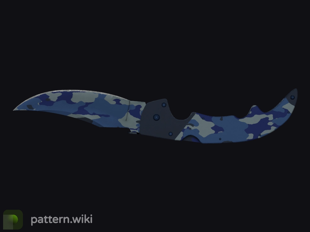 Falchion Knife Bright Water seed 523