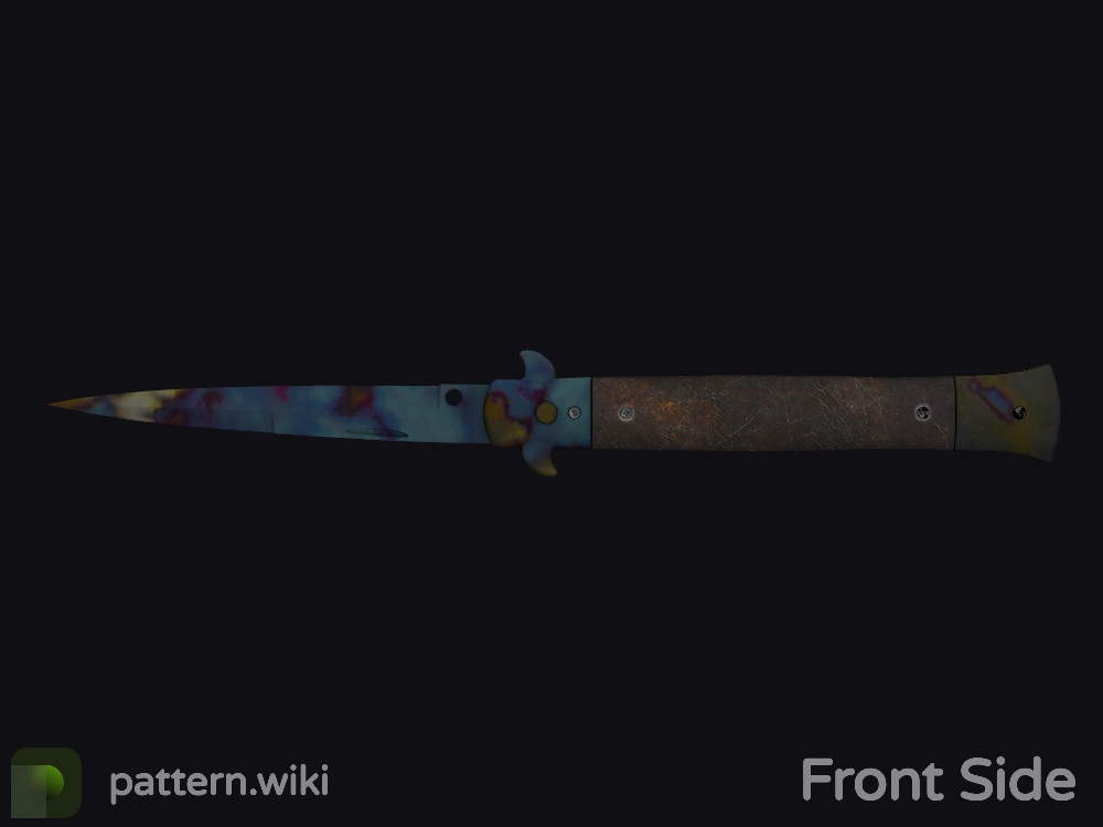 Stiletto Knife Case Hardened seed 694