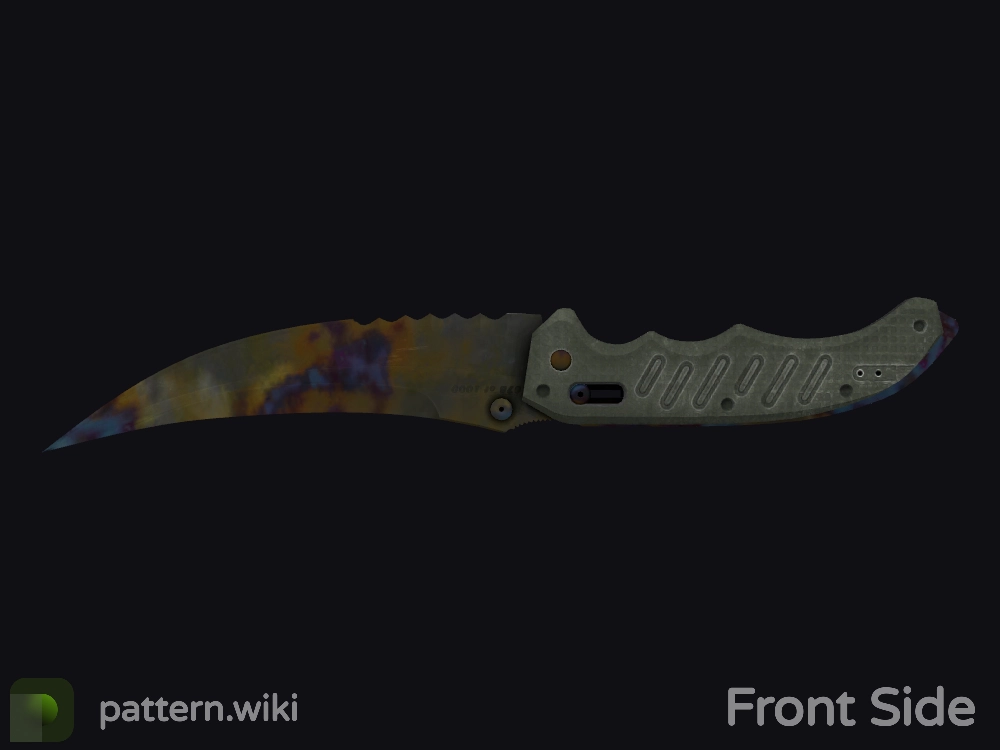 Flip Knife Case Hardened seed 745