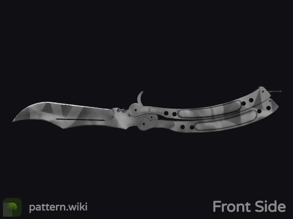 Butterfly Knife Urban Masked seed 296