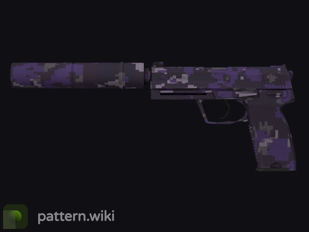 USP-S Purple DDPAT seed 132