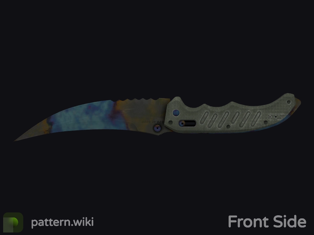 Flip Knife Case Hardened seed 648