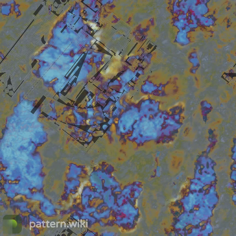 AK-47 Case Hardened seed 941 pattern template