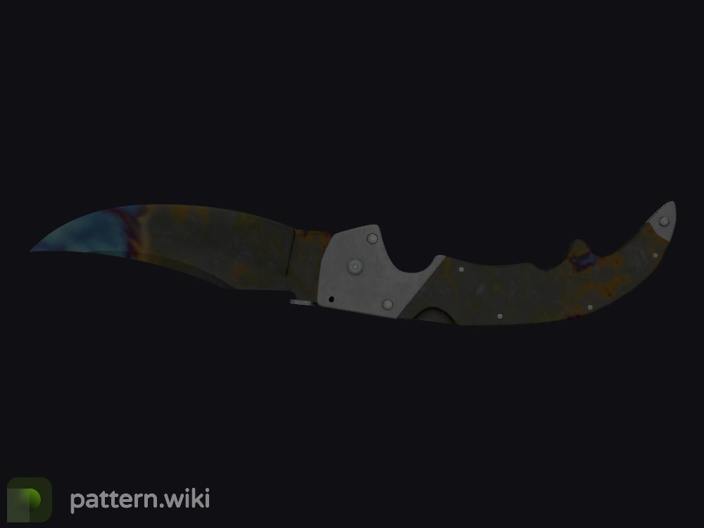 Falchion Knife Case Hardened seed 950