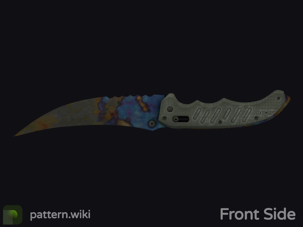 Flip Knife Case Hardened seed 710