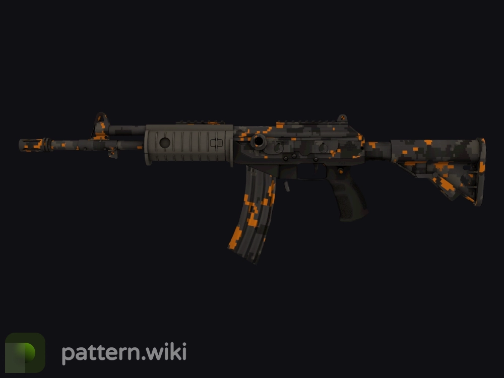 Galil AR Orange DDPAT seed 210