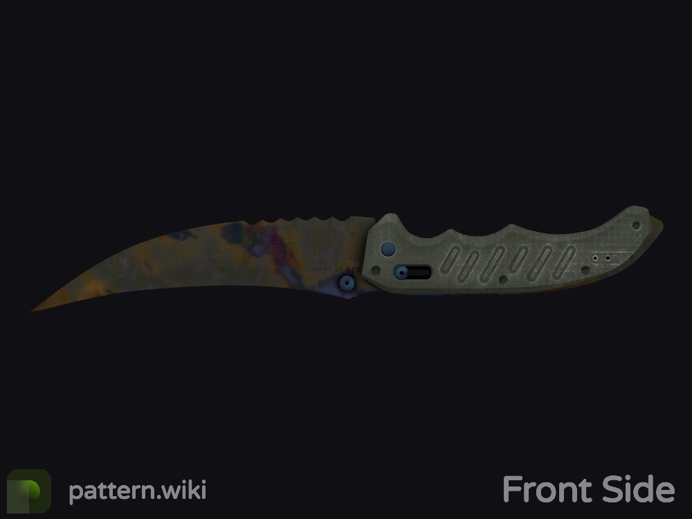 Flip Knife Case Hardened seed 687