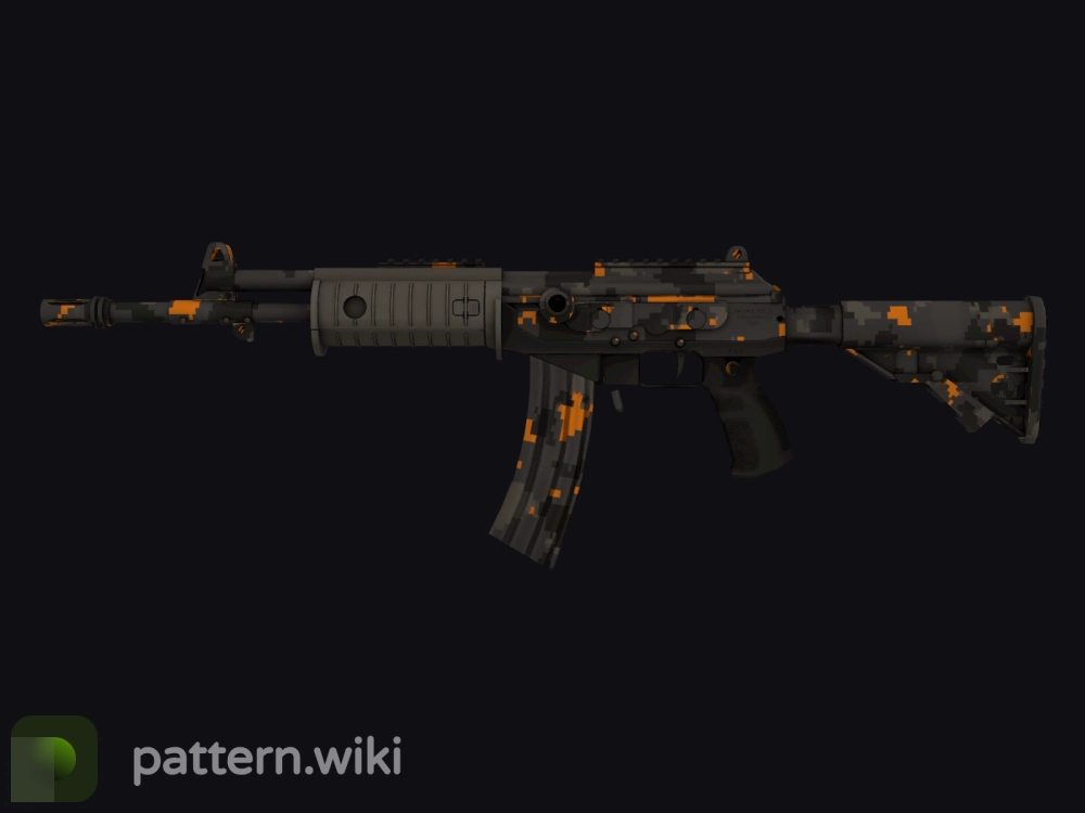 Galil AR Orange DDPAT seed 165