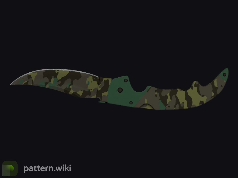 Falchion Knife Boreal Forest seed 151