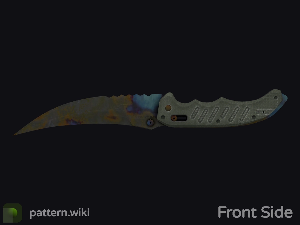 Flip Knife Case Hardened seed 64