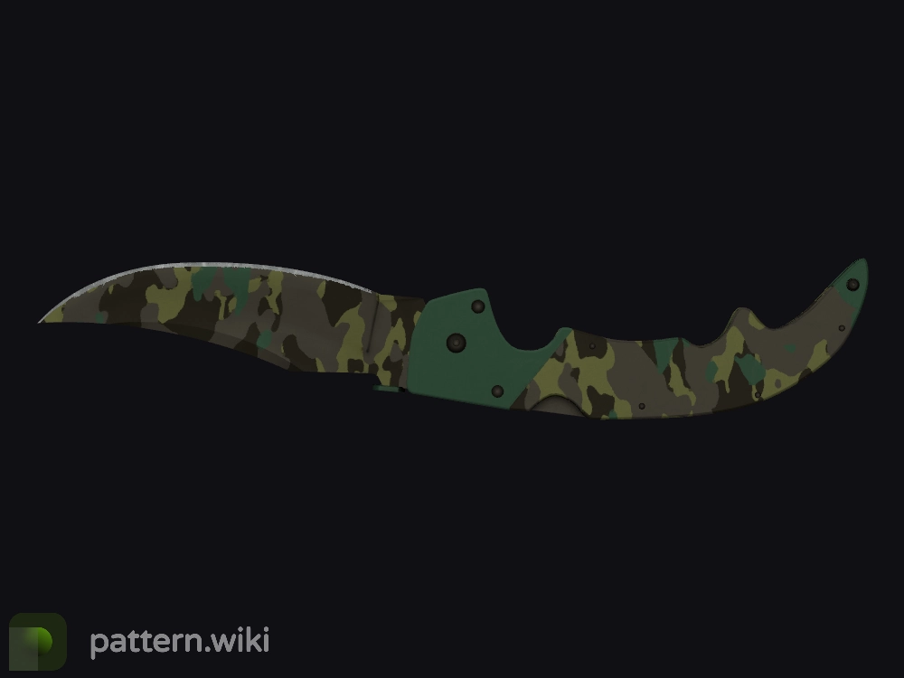 Falchion Knife Boreal Forest seed 718