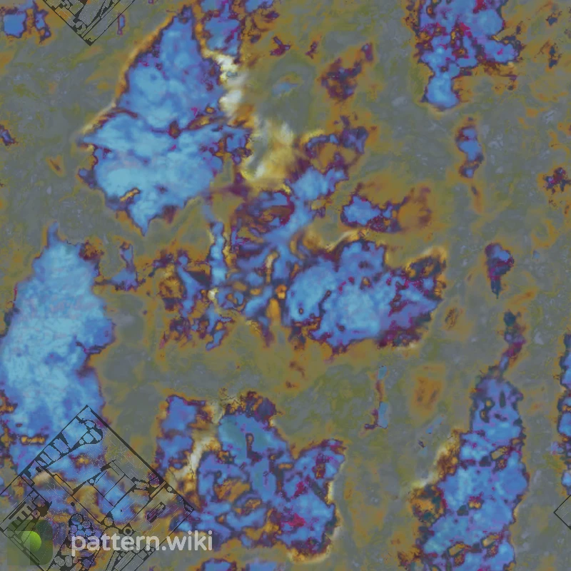 Five-SeveN Case Hardened seed 21 pattern template