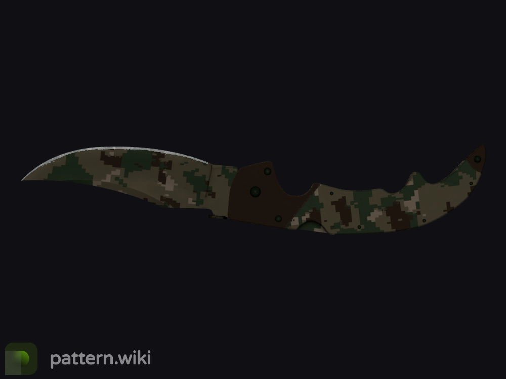 Falchion Knife Forest DDPAT seed 103