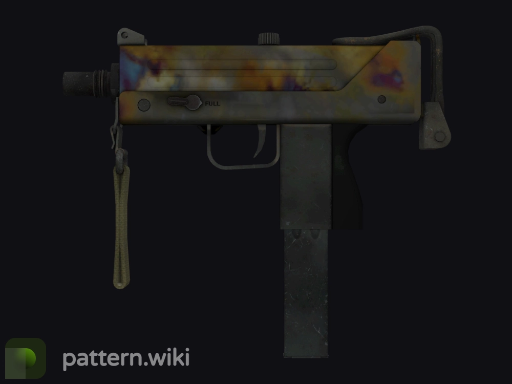 MAC-10 Case Hardened seed 319