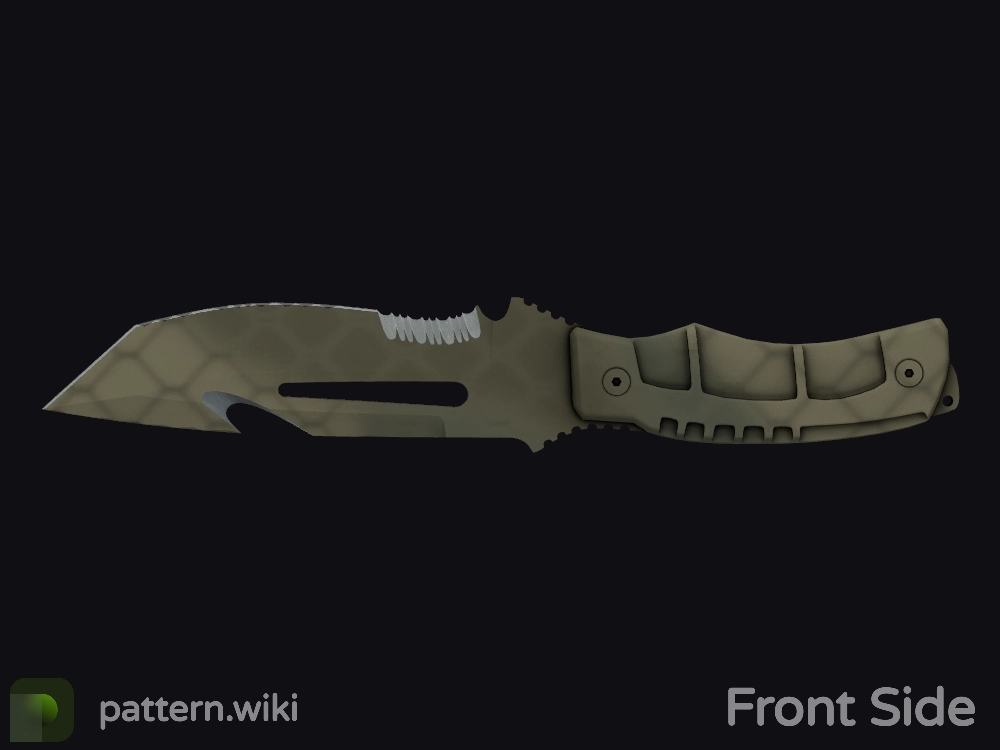 Survival Knife Safari Mesh seed 325