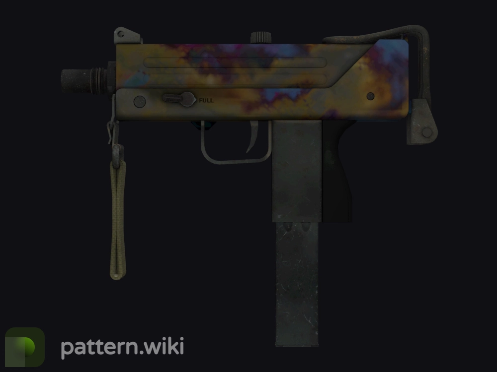 MAC-10 Case Hardened seed 677