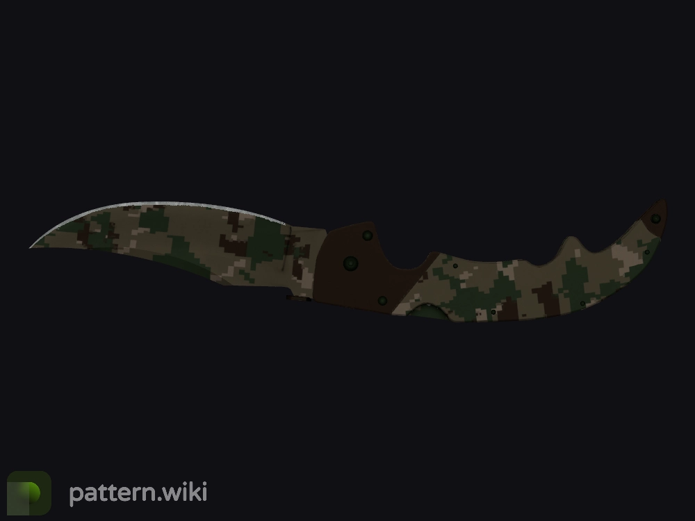 Falchion Knife Forest DDPAT seed 241