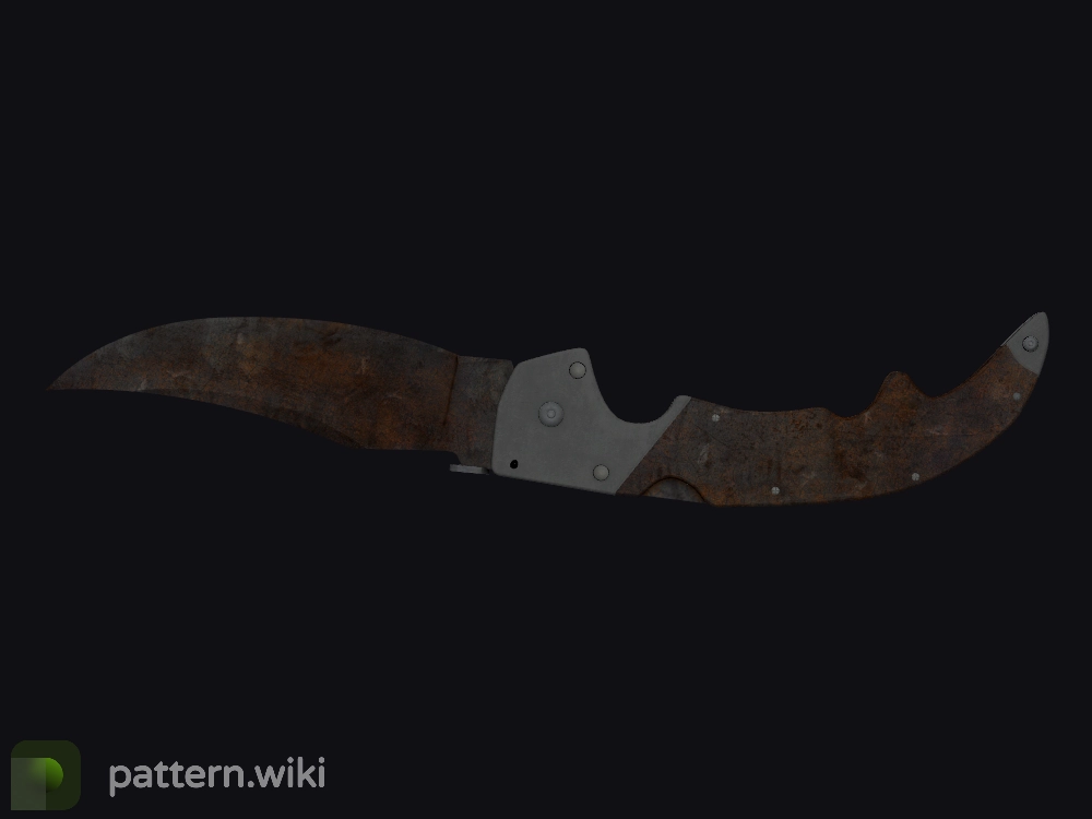 Falchion Knife Rust Coat seed 869