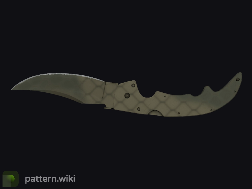 Falchion Knife Safari Mesh seed 835