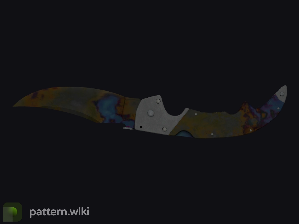 Falchion Knife Case Hardened seed 96