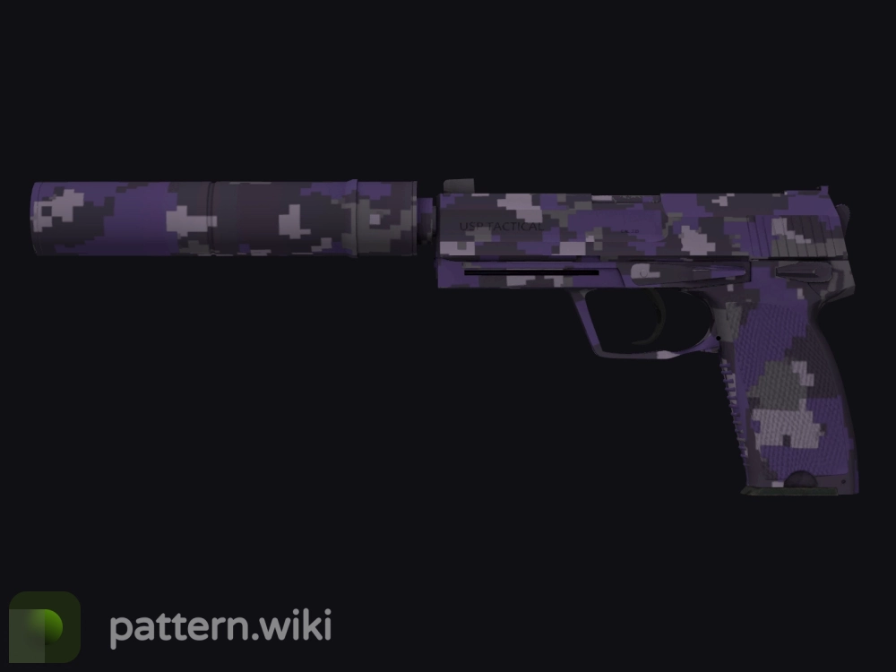 USP-S Purple DDPAT seed 354