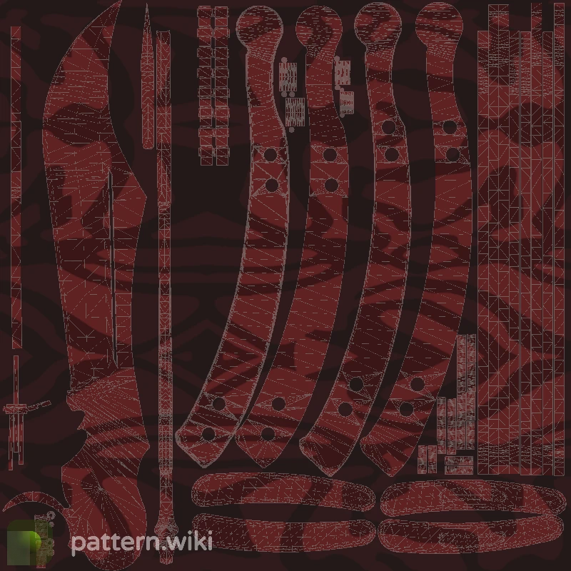 Butterfly Knife Slaughter seed 660 pattern template