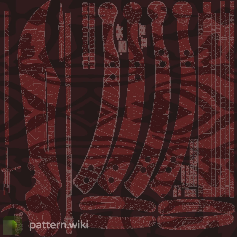 Butterfly Knife Slaughter seed 835 pattern template