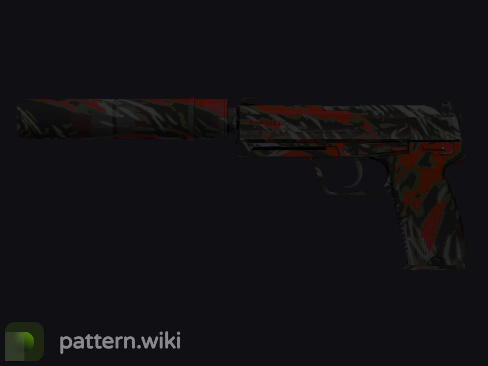 USP-S Blood Tiger seed 528